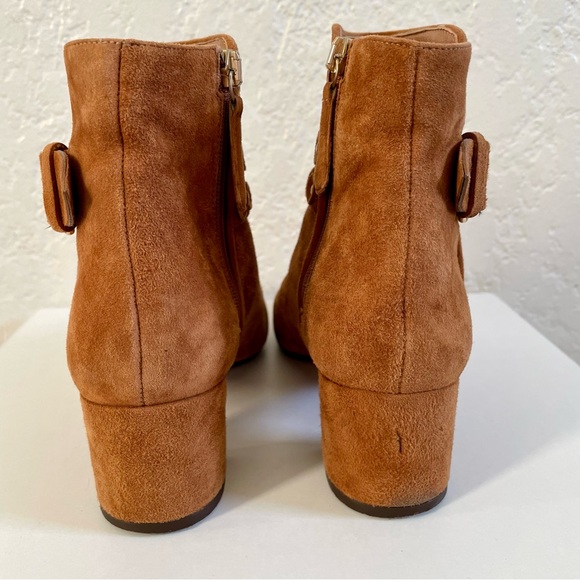 Aquazzura “Boheme” Studded Suede Boots – Tan, Size 36.5 – Made in Italy - Picture 7 of 12